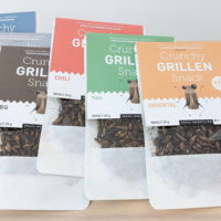 Crunchy-Grillen-Snack von Snack Insects in 6 Geschmachssorten